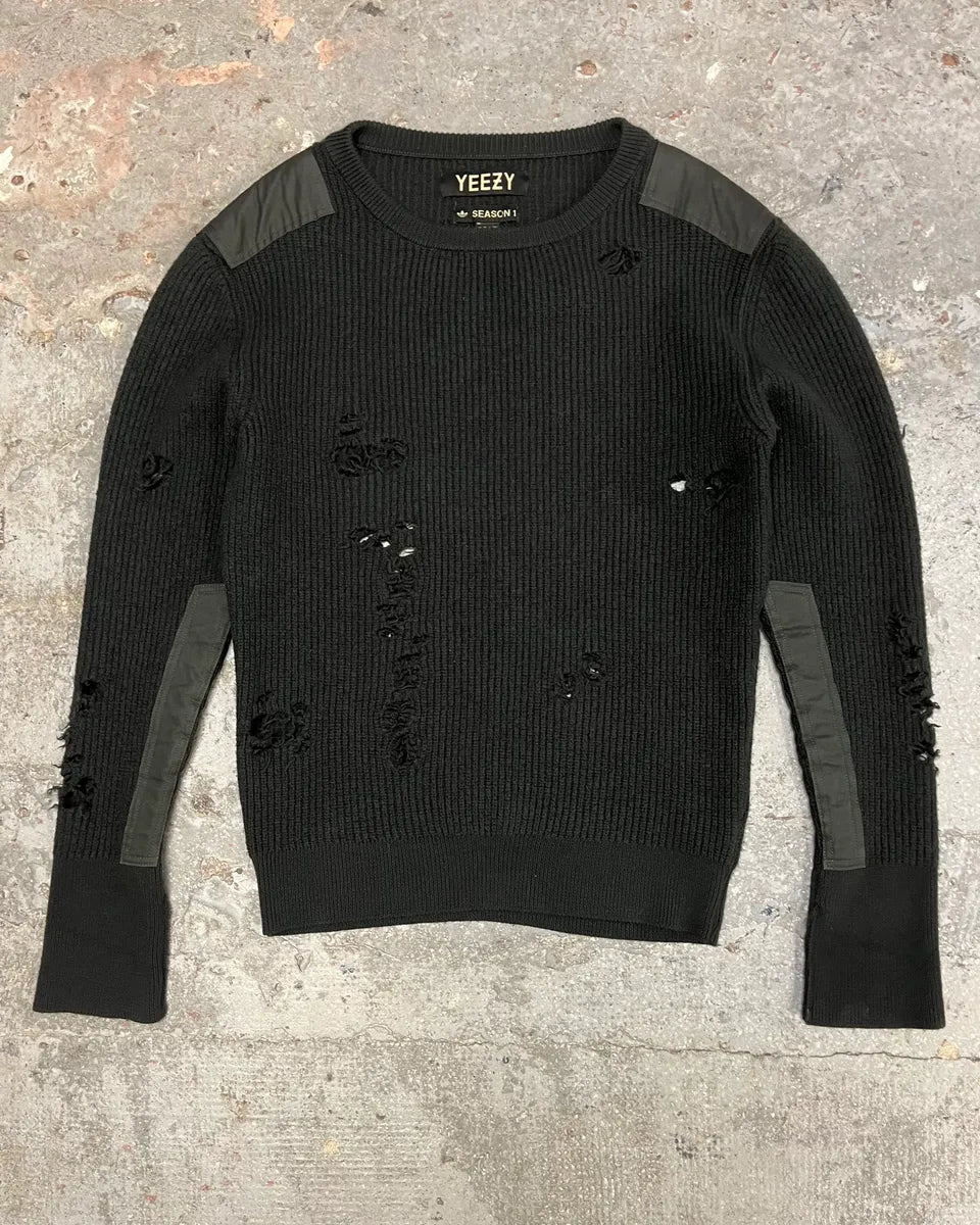 YEEZY Season 1 Destroyed Wool Sweater – Dolce Vita Hub