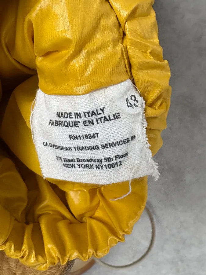 Moncler Yellow Cozy Leather Puffer Ski Boots sOQbMiq 6