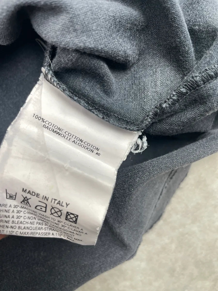 SS2005 Dsquared2 Grey Dean & Dan Slogan Logo T-Shirt yfXYjVJI 8