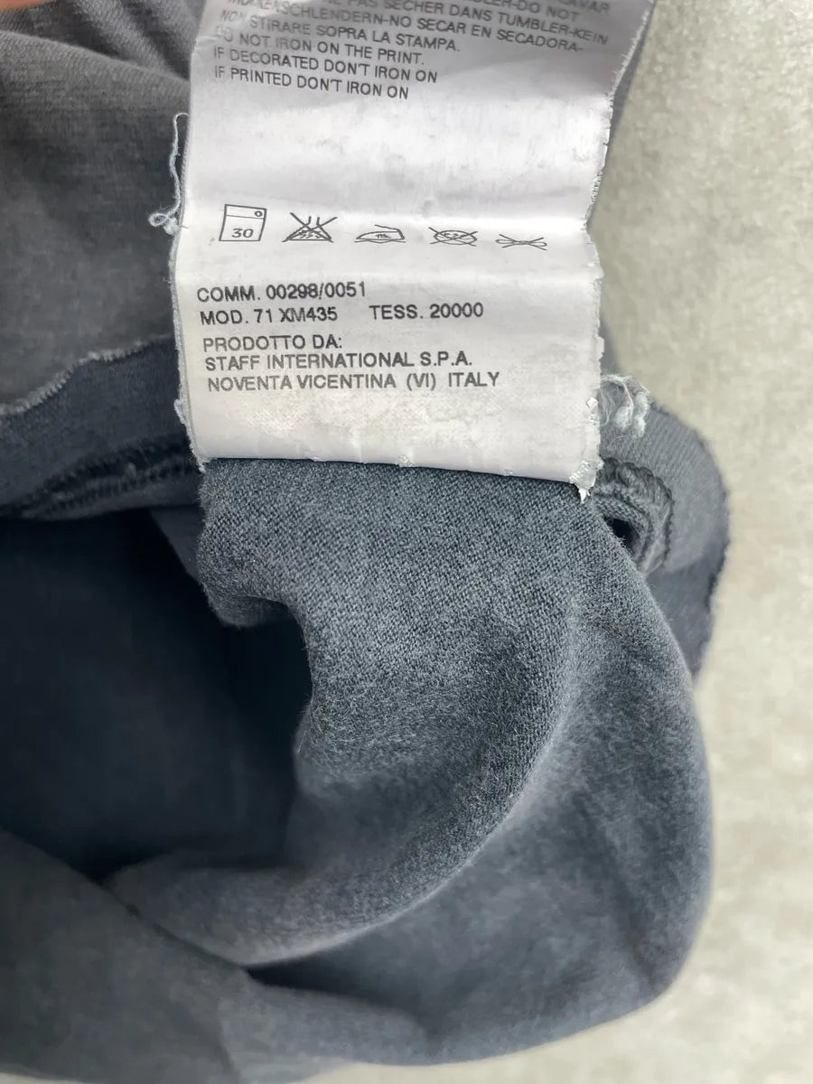 SS2005 Dsquared2 Grey Dean & Dan Slogan Logo T-Shirt yfXYjVJI 9