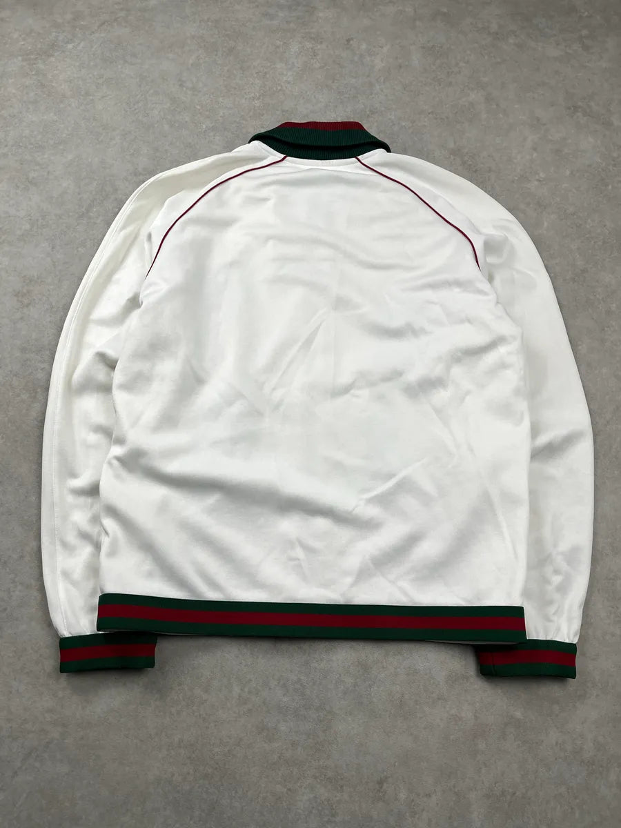 2010s Gucci Contrast Stripes White Light Jacket ygHqGsCi 6