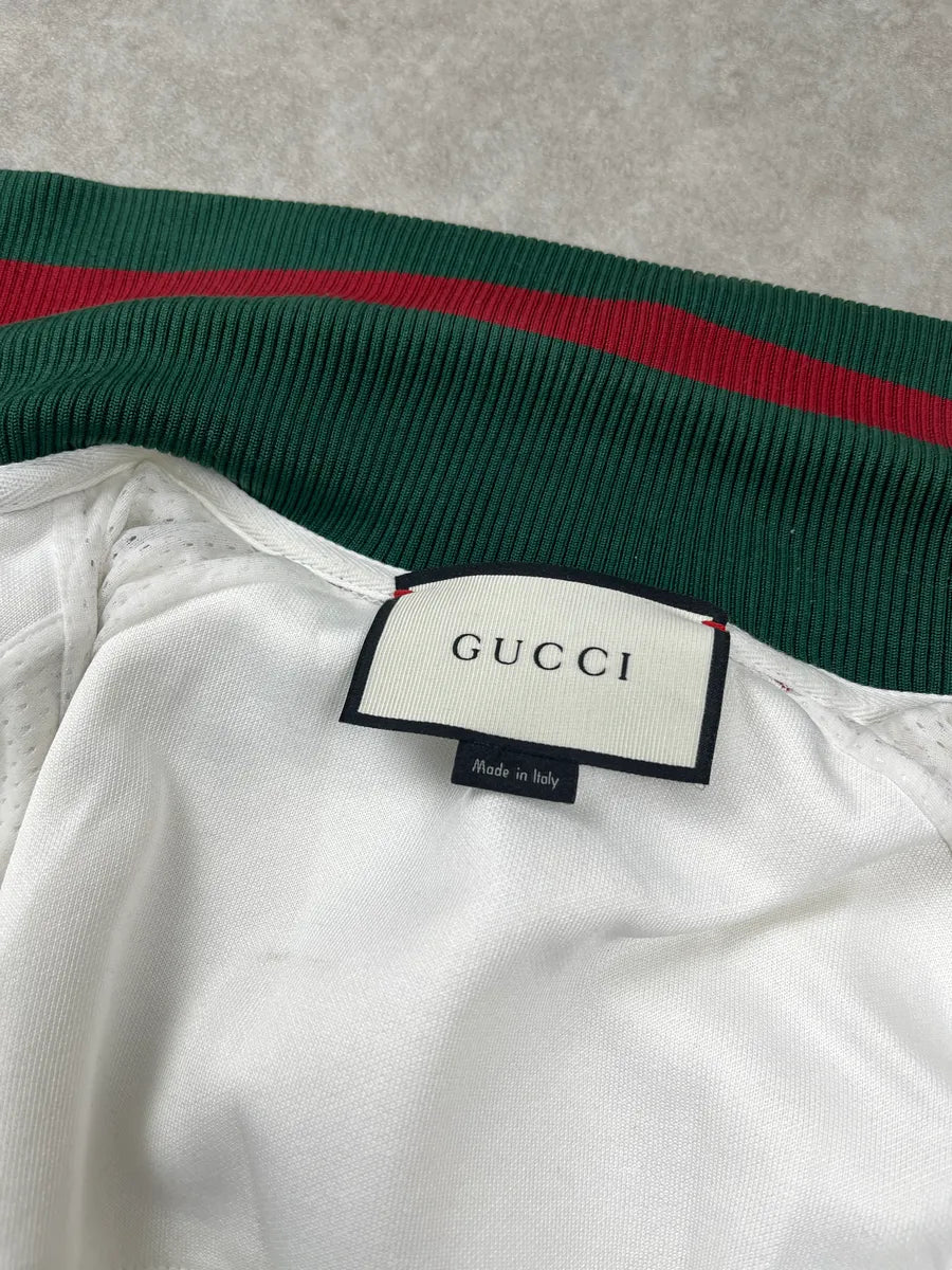 2010s Gucci Contrast Stripes White Light Jacket ygHqGsCi 9