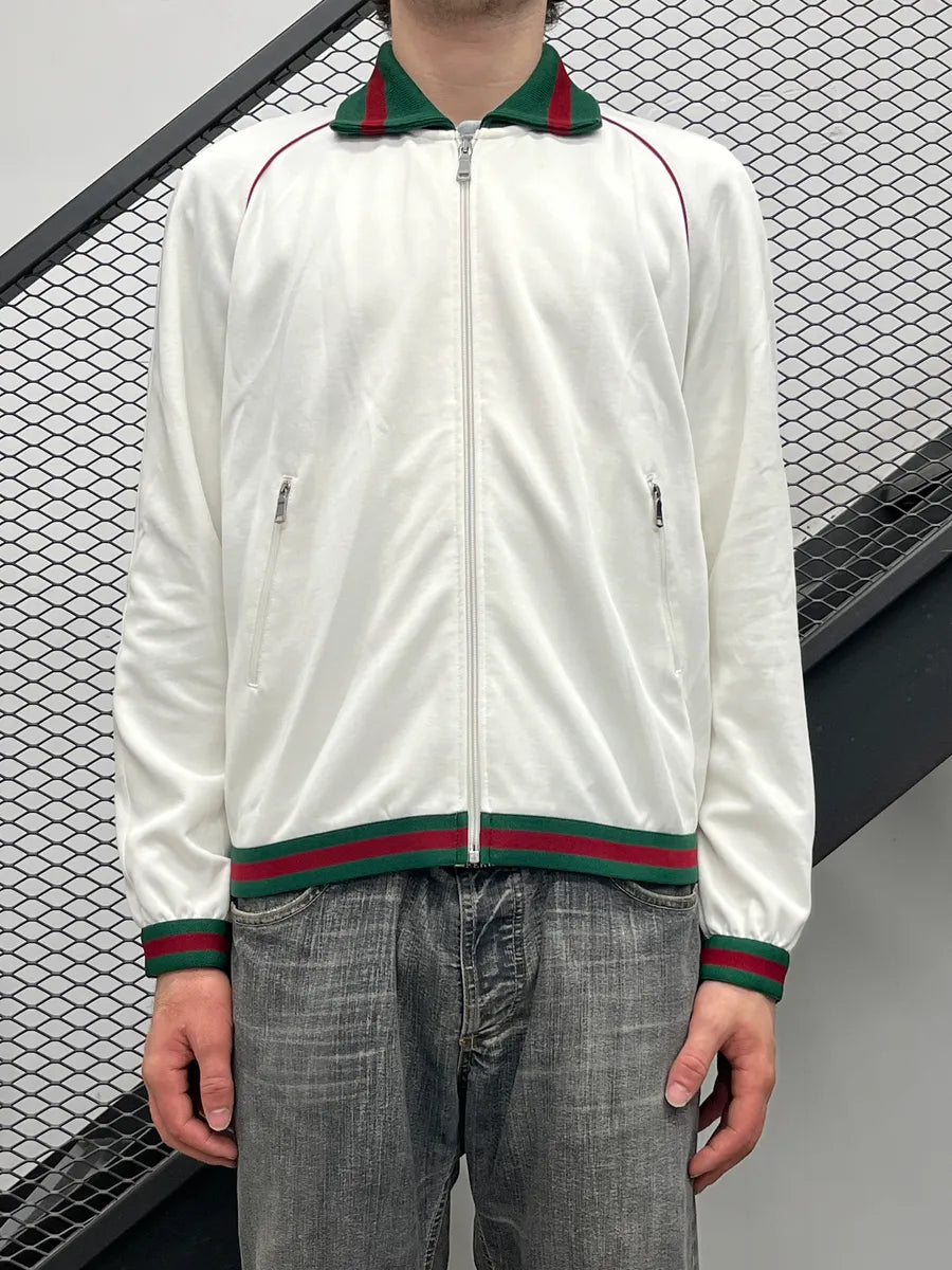 2010s Gucci Contrast Stripes White Light Jacket ygHqGsCi 0