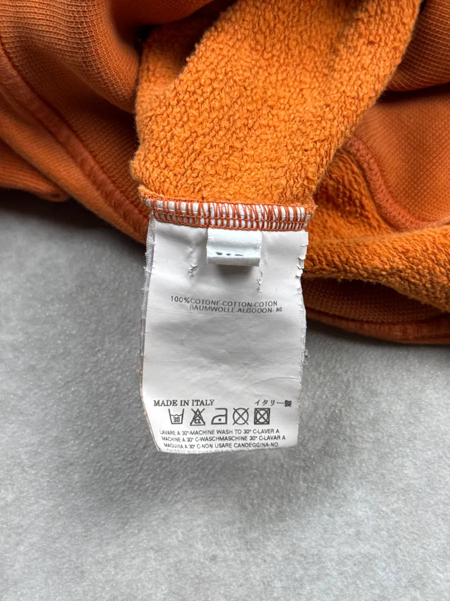 AW2005 Dsquared2 Orange Jesus’s Fried Distressed Sweatshirt yoEUcUup 11