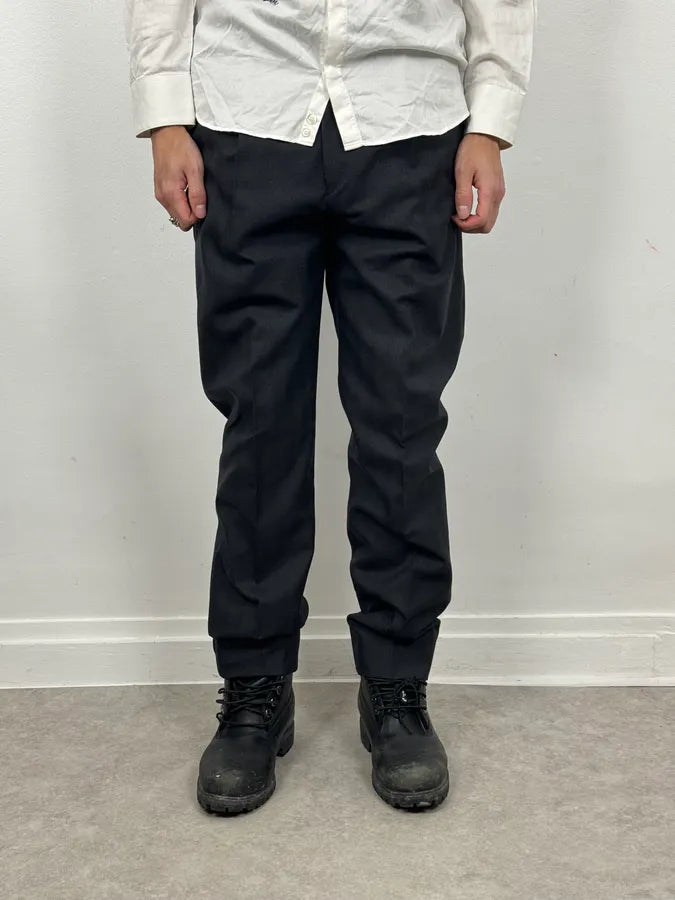 Yohji Yamamoto Black Wool Tailored Pants ZDEVcXm 1