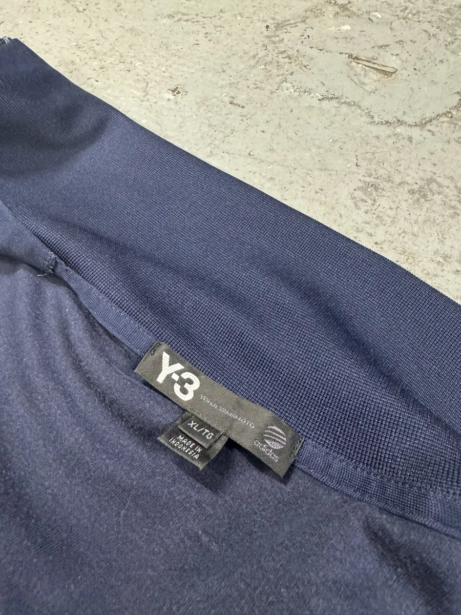 Yohji Yamamoto Navy Y3 Zip-up Sweater (L/XL) BXMpSVV 9