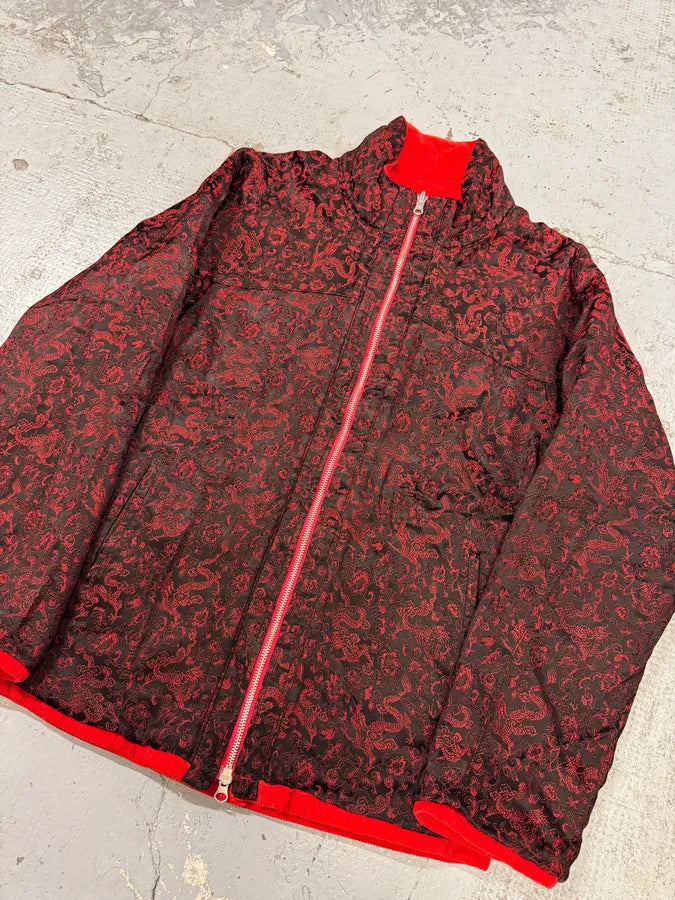 Yohji Yamamoto Pour Homme Red Dragon Reversible Velvet Corduroy Jacket hamGIPi 3