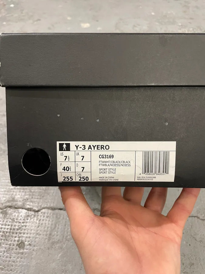 Yohji Yamamoto Y3 Adidas Black Leather Superstar Boots (40eu/us7) 11