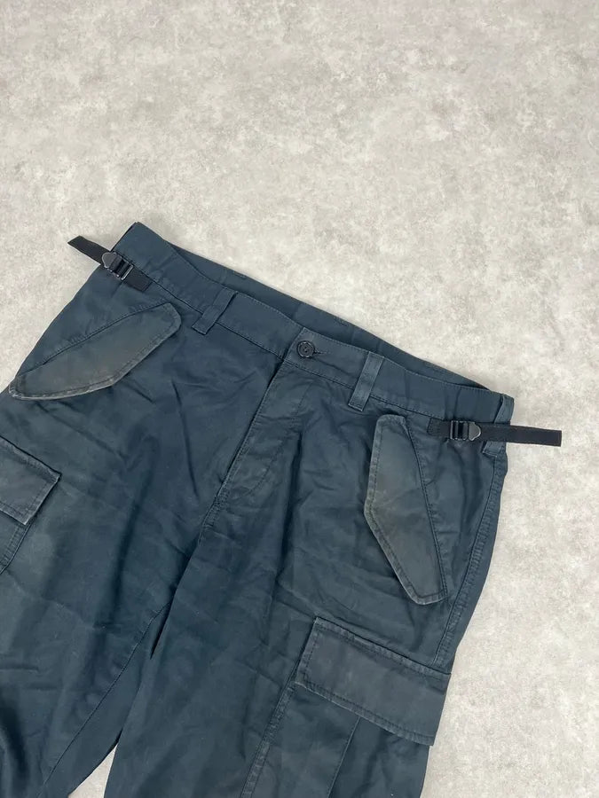 Yohji Yamamoto Y’s Aspesi Black Cargo Pants AybBmry 5