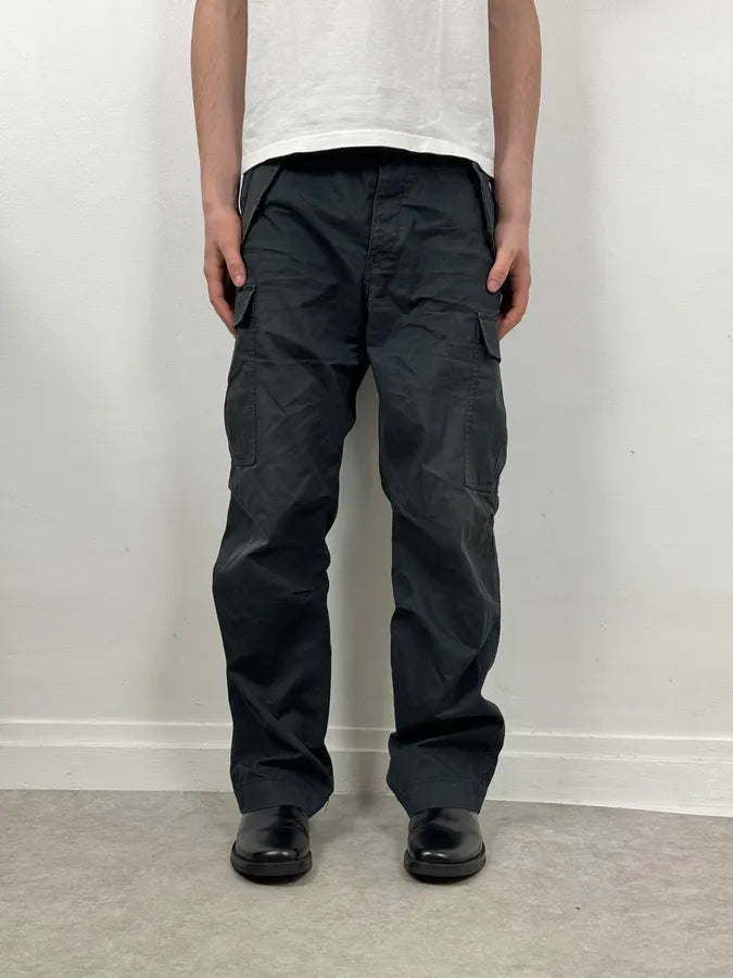 Yohji Yamamoto Y’s Aspesi Black Cargo Pants AybBmry 1