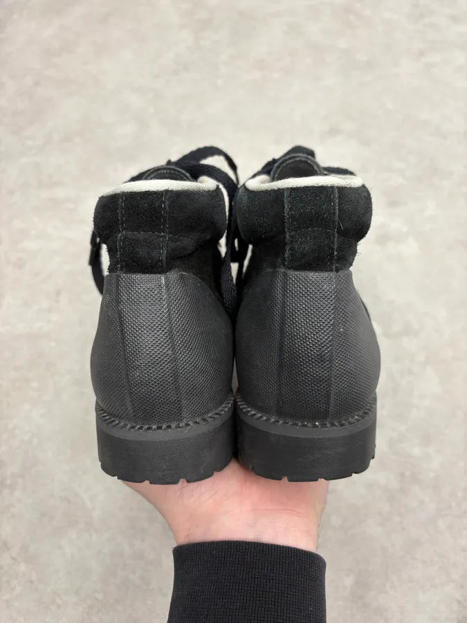 Yohji Yamamoto Y’s Black Suede Hiking Boots dFTNUVE 6