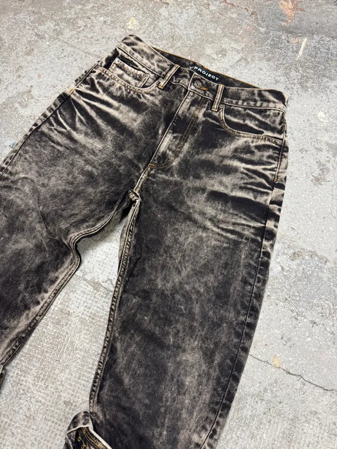 Y/Project Black Bleached Cowboy Jeans (S/M) rVFYYUK 3