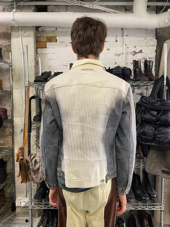 Y/Project x Jean Paul Gaultier Trompe L’Oeil Denim Body Denim Jacket (M) 3