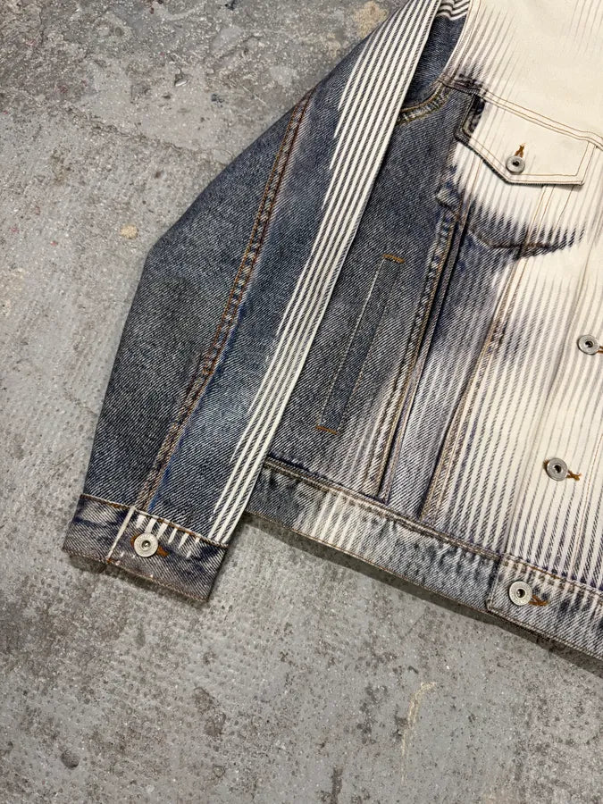 Y/Project x Jean Paul Gaultier Trompe L’Oeil Denim Body Denim Jacket (M) 10