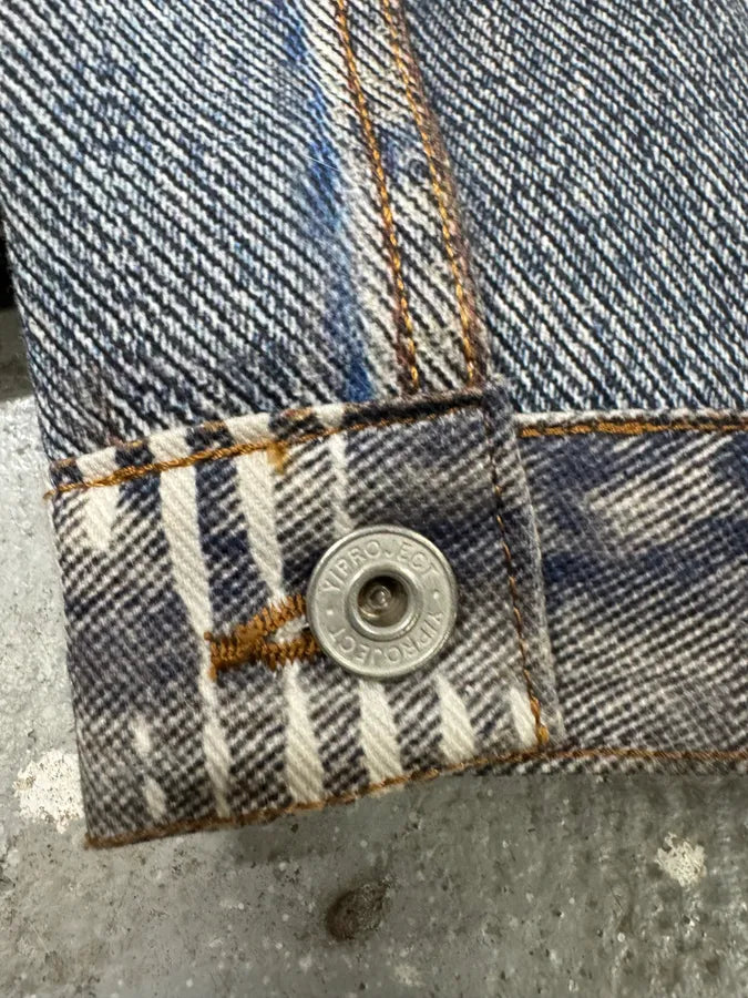 Y/Project x Jean Paul Gaultier Trompe L’Oeil Denim Body Denim Jacket (M) 11