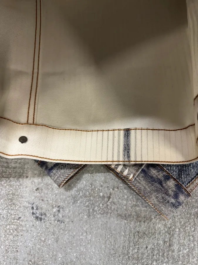 Y/Project x Jean Paul Gaultier Trompe L’Oeil Denim Body Denim Jacket (M) 9