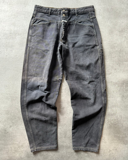 AW2005 Closed Stone Washed Denim Grey Pants (L) - 1