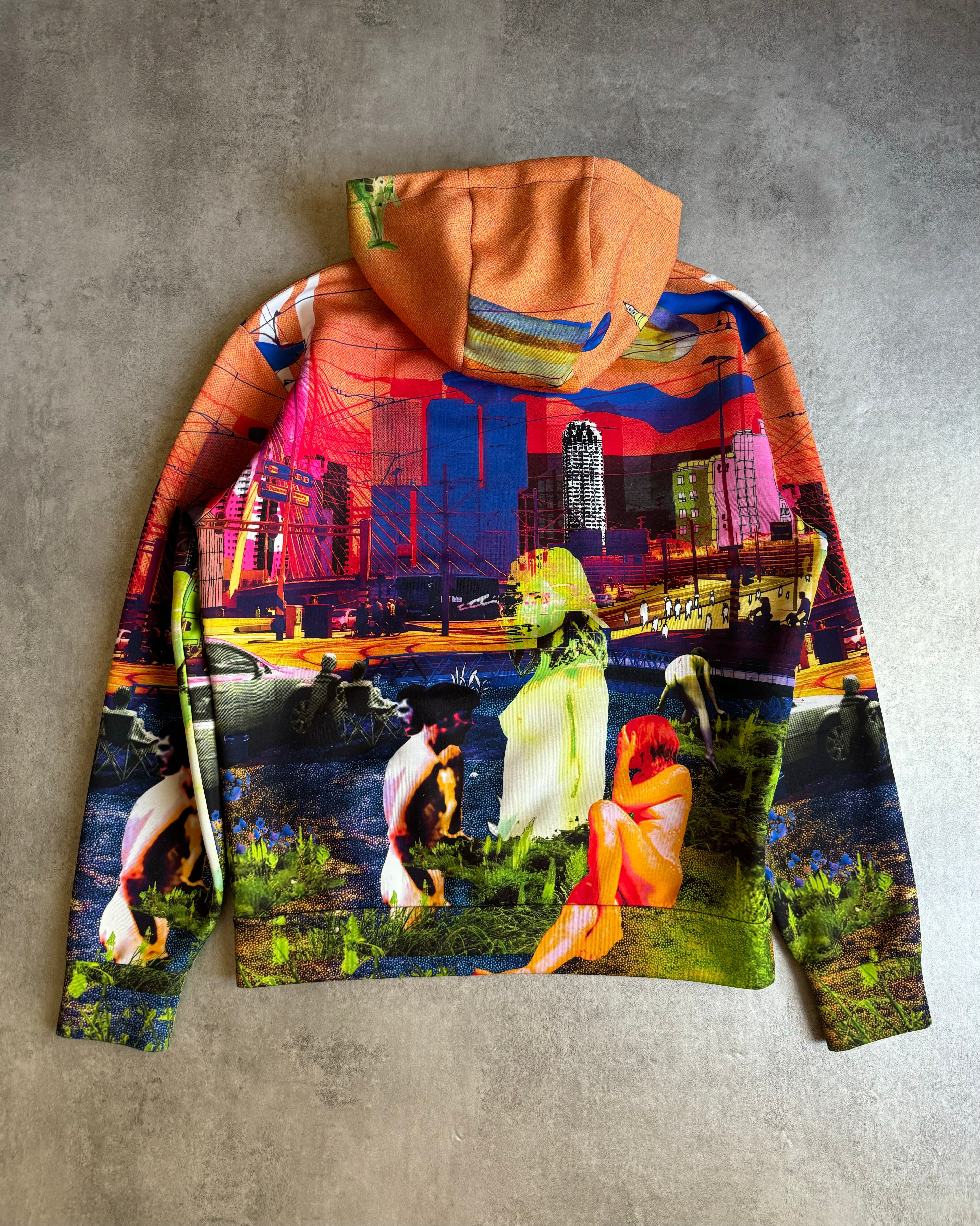 SS2019 Prada Psychadelic World Tech Hoodie (M) - 2