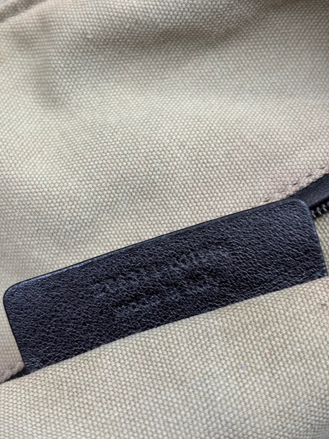 AW2009 Yves Saint Laurent Beige Canvas Handle Bag dHWmeYV 11