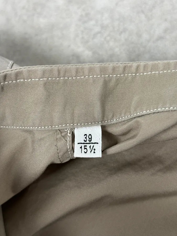 AW2005 Yves Saint Laurent Beige Cotton Cargo Shirt lxlJfkt 10