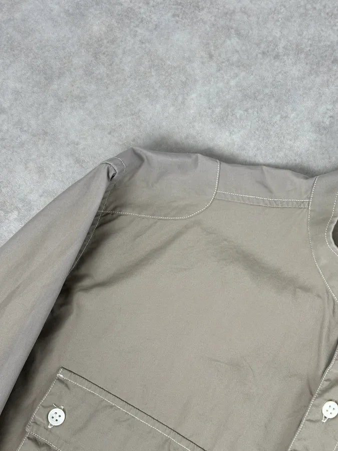 AW2005 Yves Saint Laurent Beige Cotton Cargo Shirt lxlJfkt 8