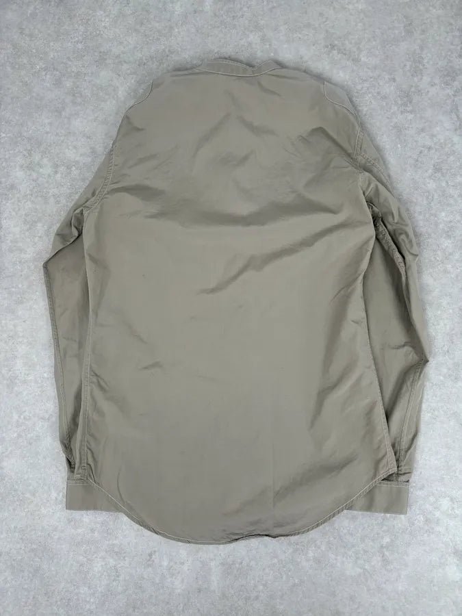 AW2005 Yves Saint Laurent Beige Cotton Cargo Shirt lxlJfkt 4