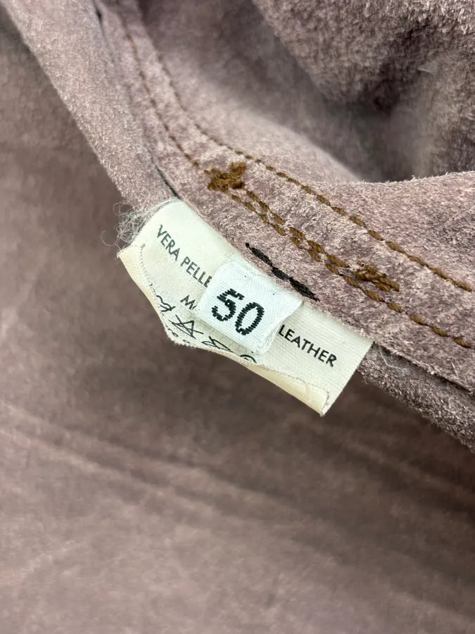 2000s Yves Saint Laurent Cream Military Leather Cargo Jacket ITDNQpM 7