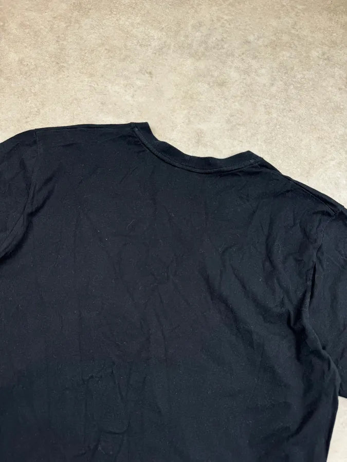 2000s Yves Saint Laurent Black Eiffel Tower Logo T-Shirt RNMGFOA 5