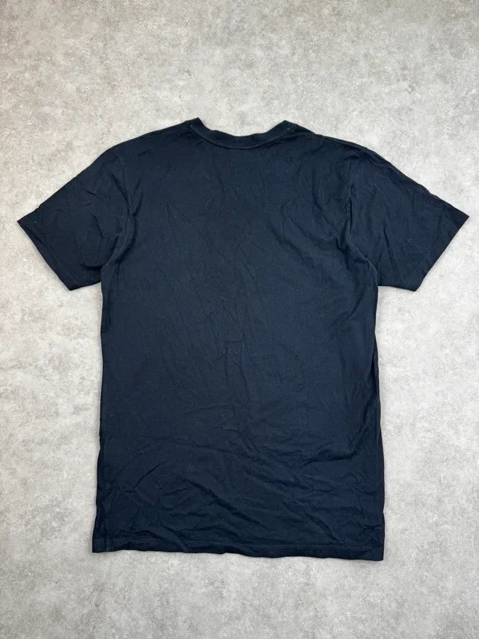 2000s Yves Saint Laurent Black Eiffel Tower Logo T-Shirt RNMGFOA 1