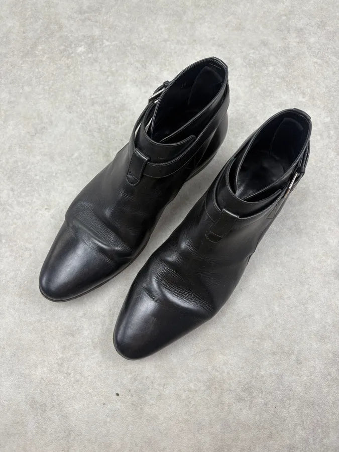 SS2014 Saint Laurent Black Leather Chelsea Boots INvYcBo 2