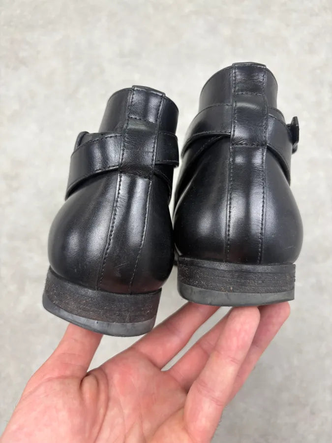 SS2014 Saint Laurent Black Leather Chelsea Boots INvYcBo 5