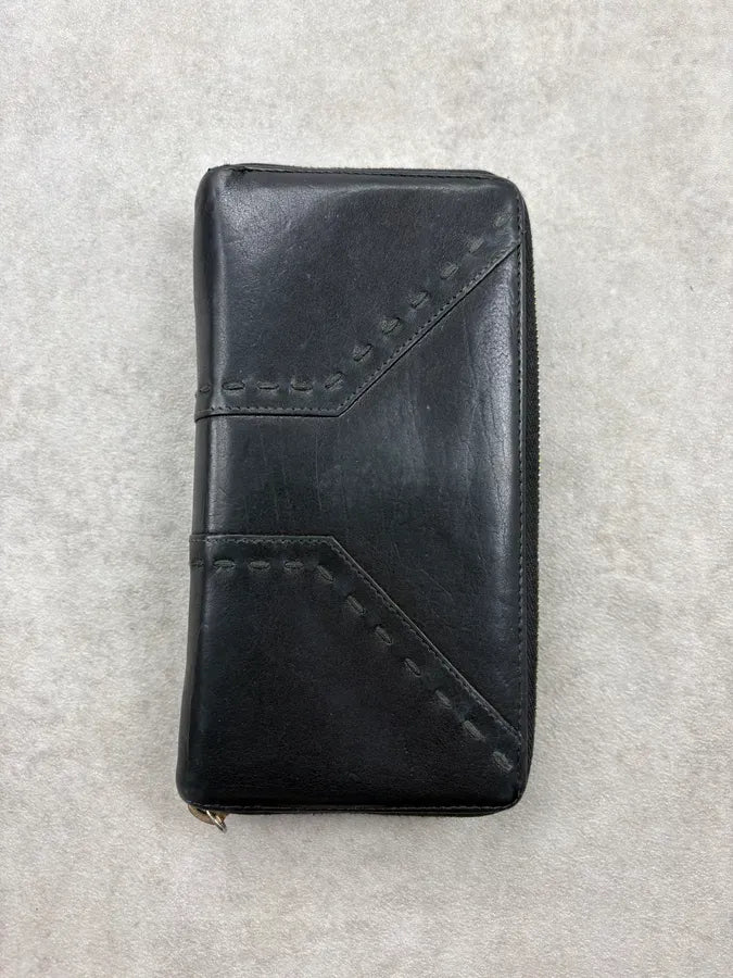 Yves Saint Laurent Black Leather Muse Wallet qwVesYy 3