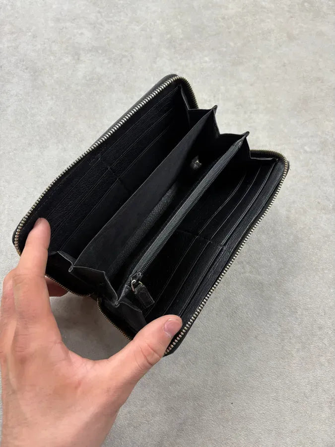 Yves Saint Laurent Black Leather Muse Wallet qwVesYy 6