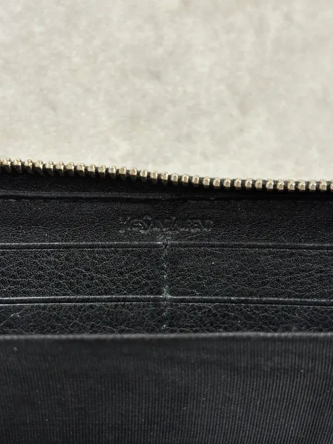 Yves Saint Laurent Black Leather Muse Wallet qwVesYy 7
