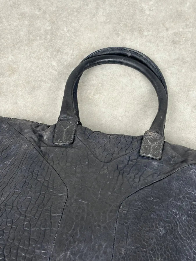 2000s Yves Saint Laurent Easy Grain Black Leather Handle Bag yXIBwWO 10