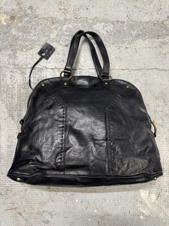 Yves Saint Laurent Black Leather Y Handle Bag hXRbBHQ 1