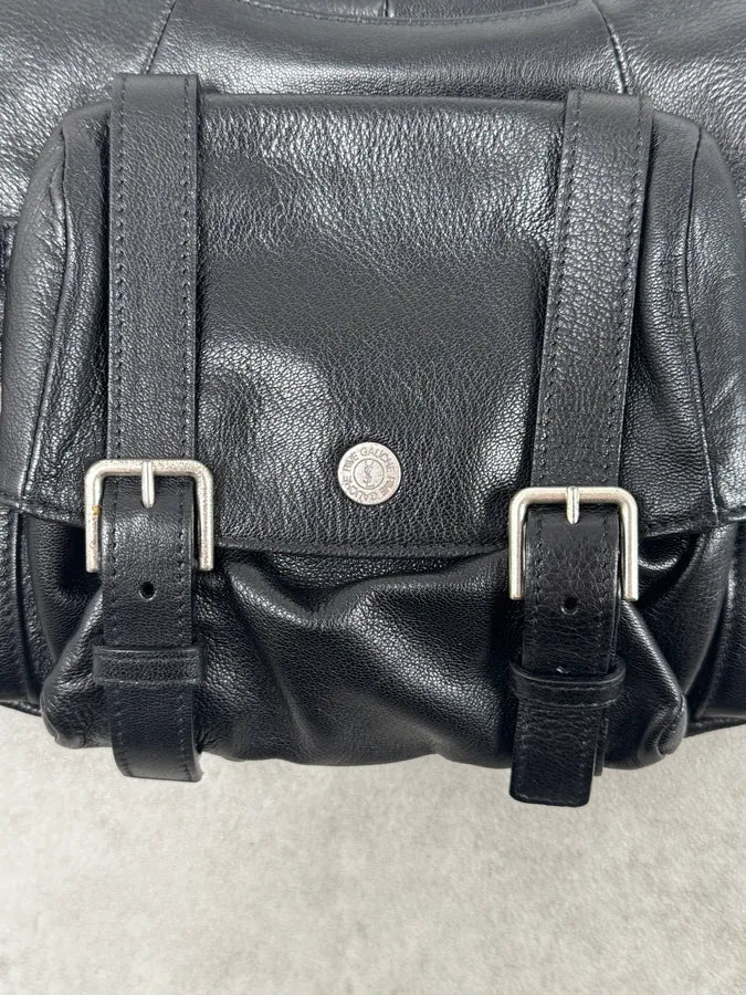 Yves Saint Laurent Black Mala Horn Handle bag RzjYUDf 7