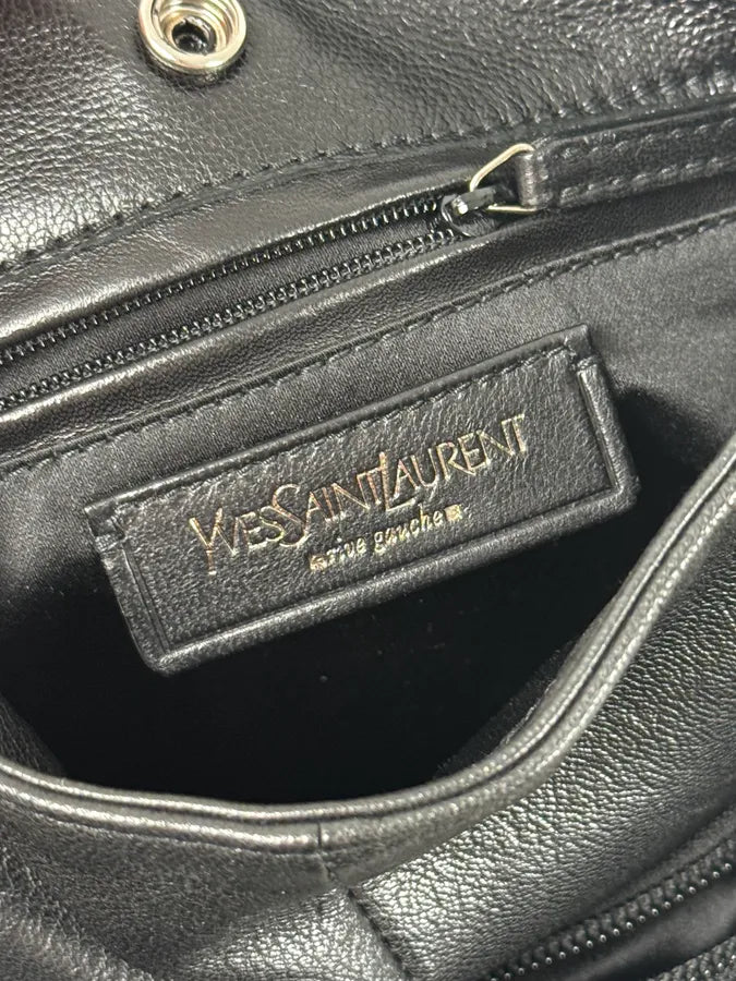 Yves Saint Laurent Black Mala Horn Handle bag RzjYUDf 13