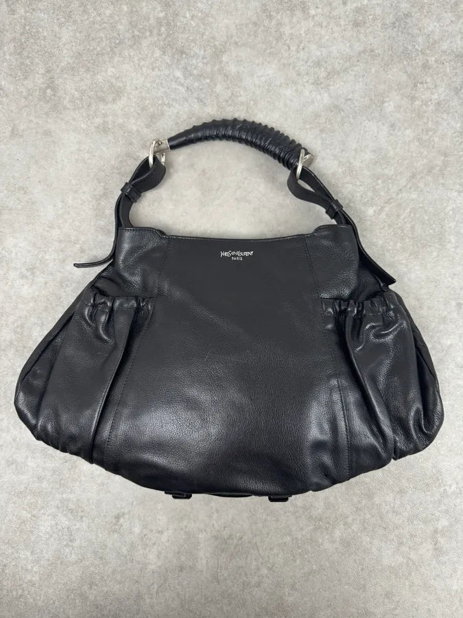 Yves Saint Laurent Black Mala Horn Handle bag RzjYUDf 1