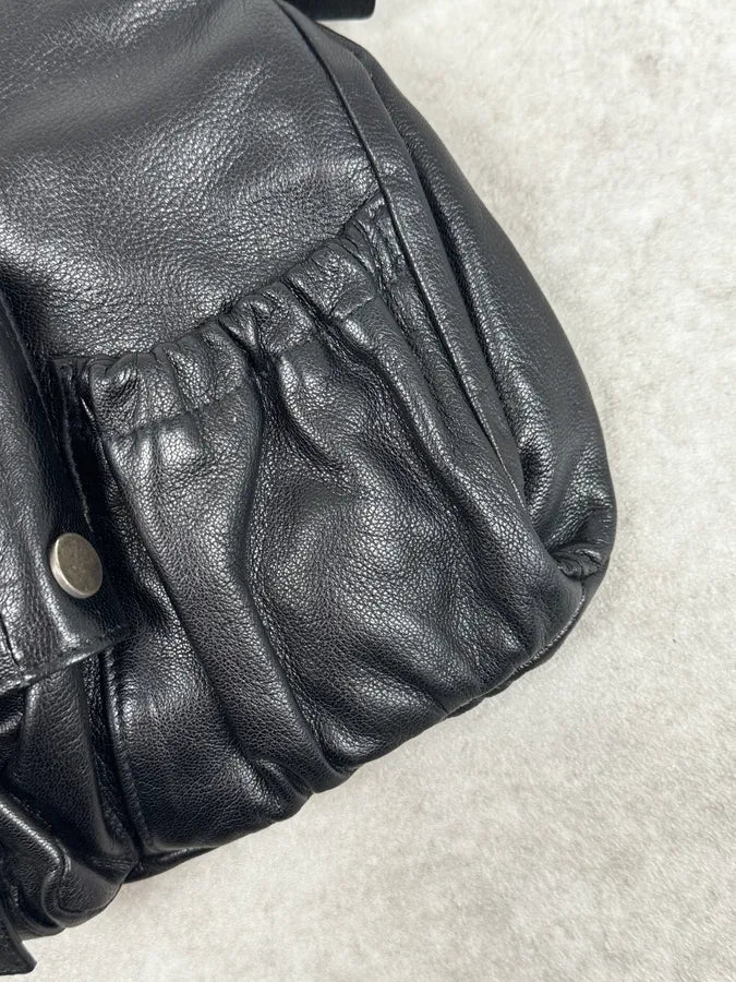 Yves Saint Laurent Black Mala Horn Handle bag RzjYUDf 6