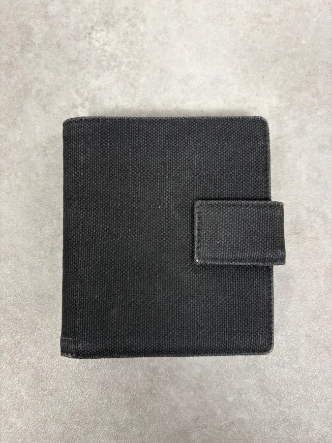 2000s Yves Saint Laurent Black Mombasa Canva Wallet oLKgeTS 2
