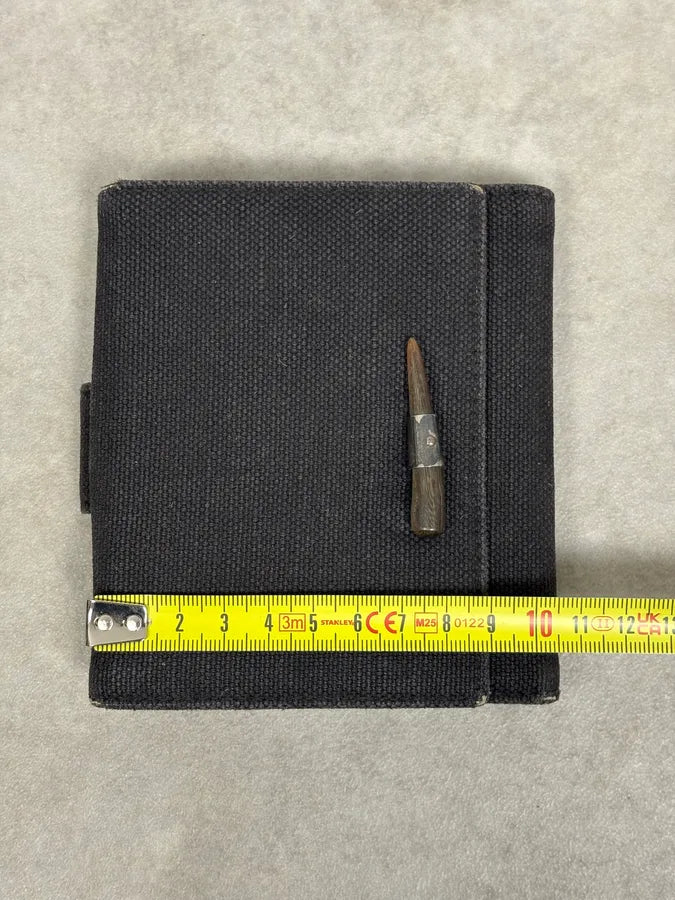 2000s Yves Saint Laurent Black Mombasa Canva Wallet oLKgeTS 8