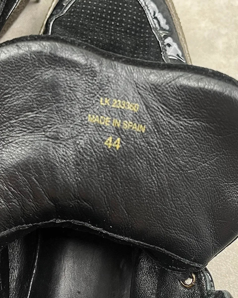 Yves Saint Laurent Black Patent High Sneakers RrymHQY 11