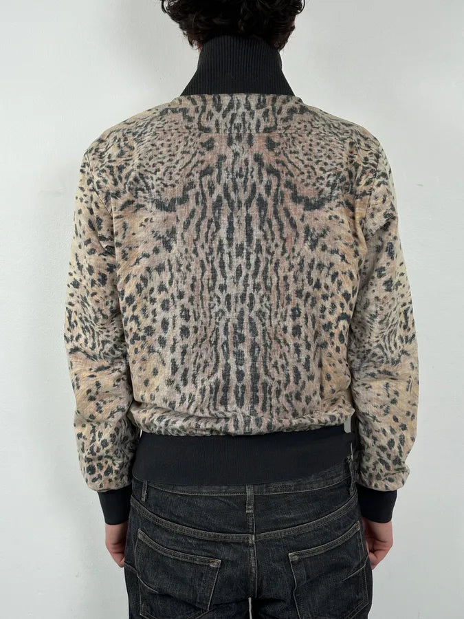 2000s Yves Saint Laurent Leopard Print Jacket by Tom Ford VNdhNlK 2