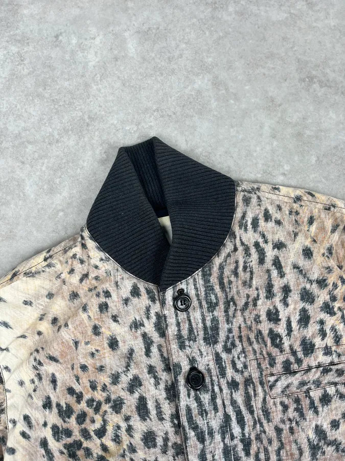 2000s Yves Saint Laurent Leopard Print Jacket by Tom Ford VNdhNlK 4