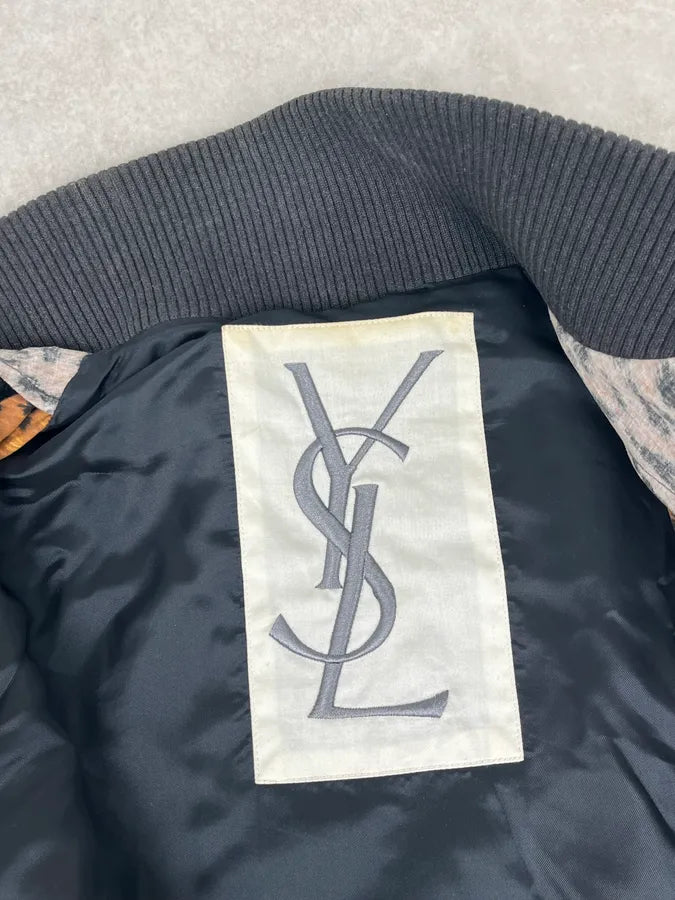 2000s Yves Saint Laurent Leopard Print Jacket by Tom Ford VNdhNlK 9