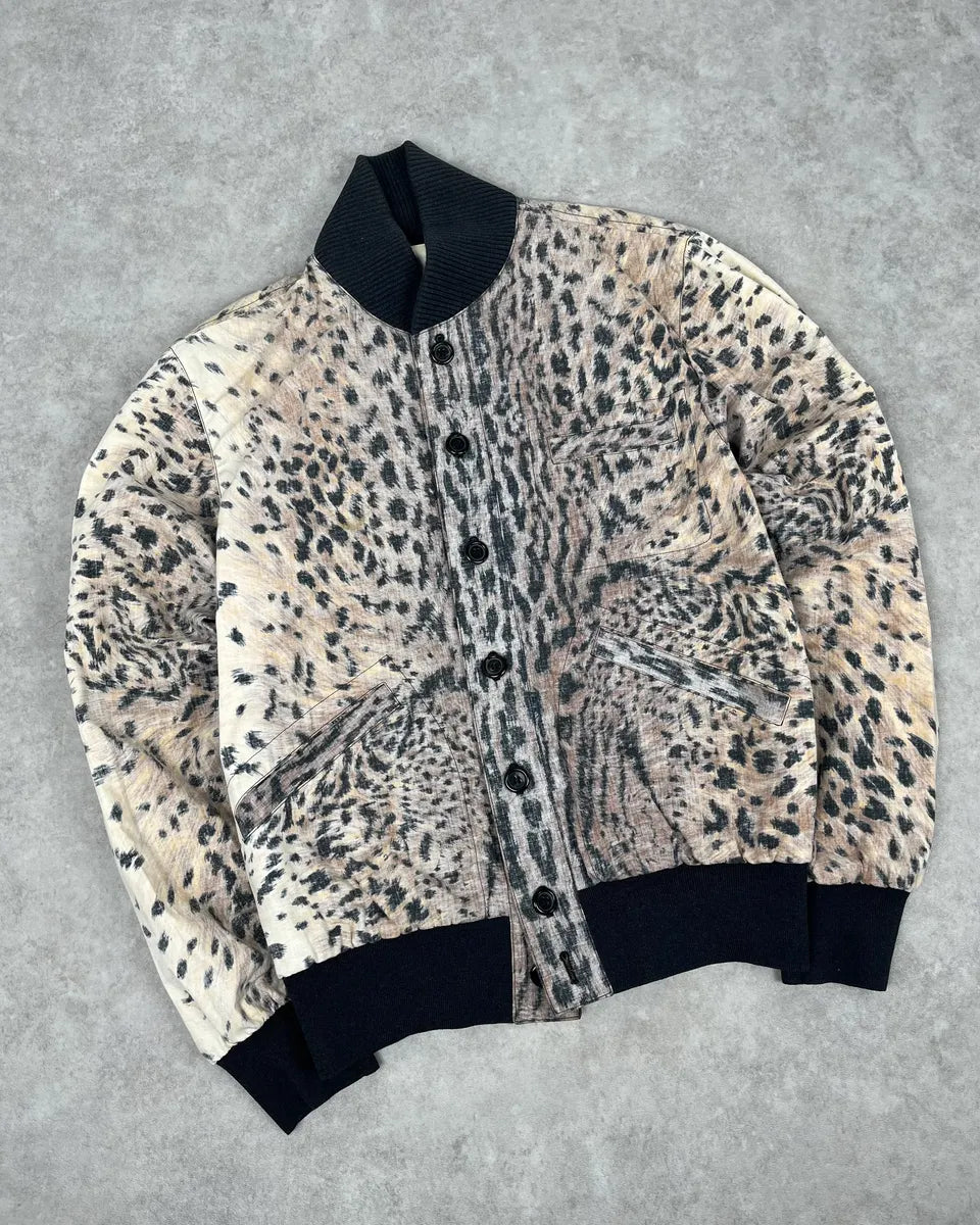 2000s Yves Saint Laurent Leopard Print Jacket by Tom Ford VNdhNlK 3