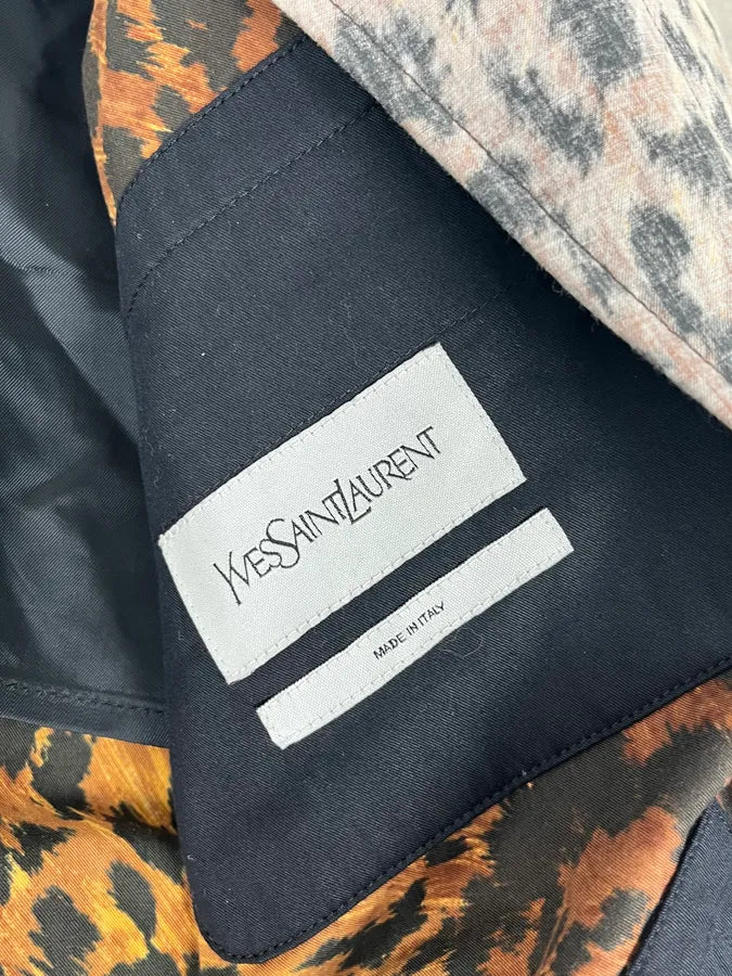 2000s Yves Saint Laurent Leopard Print Jacket by Tom Ford VNdhNlK 10