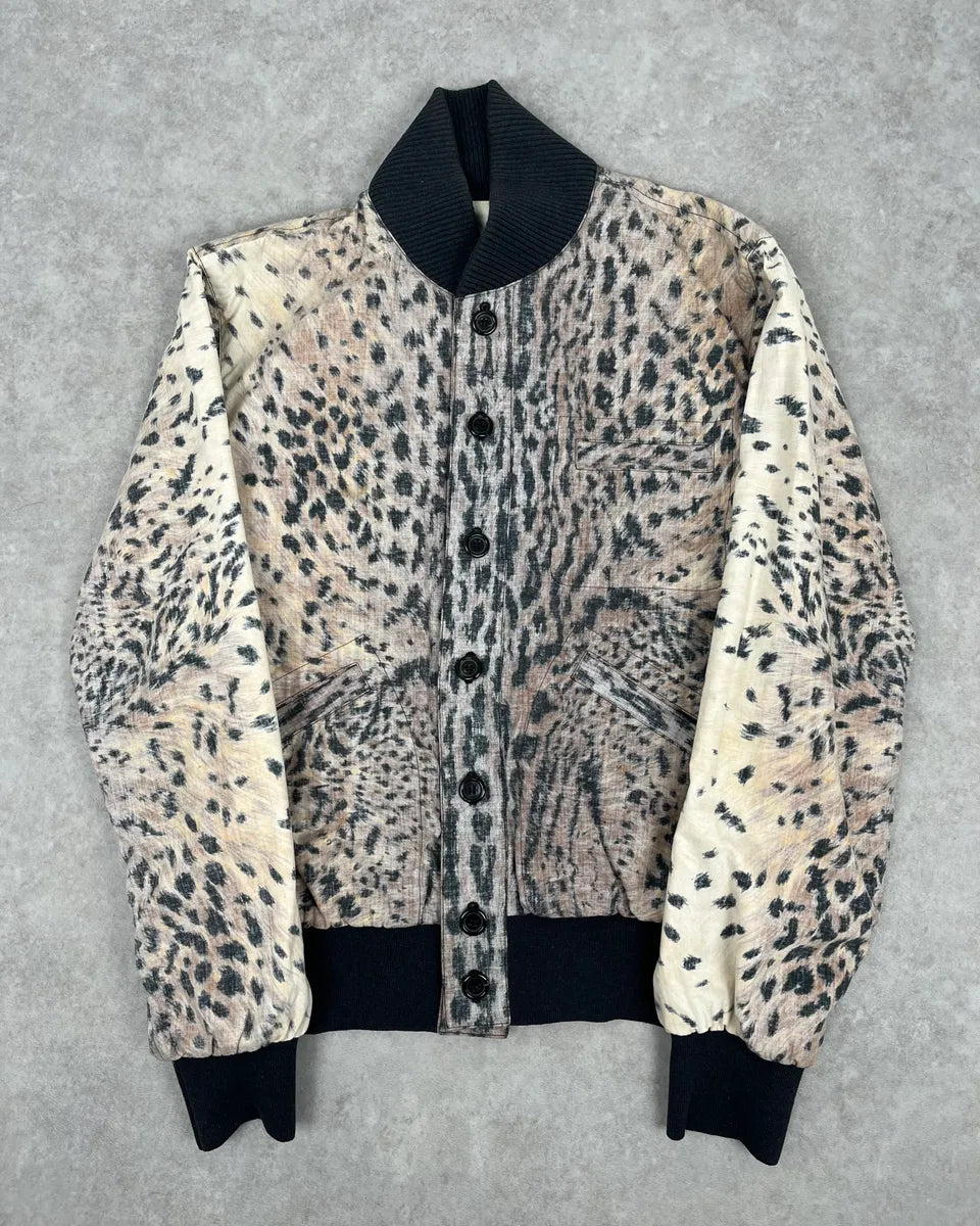2000s Yves Saint Laurent Leopard Print Jacket by Tom Ford VNdhNlK 0