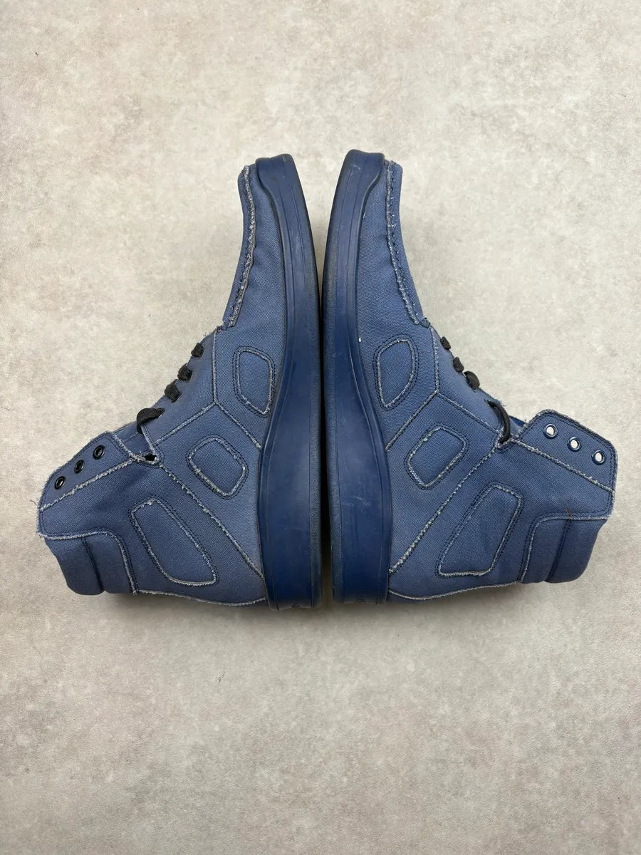 Yves Saint Laurent Blue High Top Hybrid Sneakers RBHsJbE 4